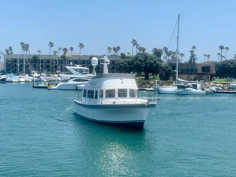 Away from dock - bow