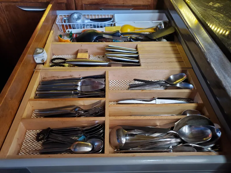 Custon galley drawers