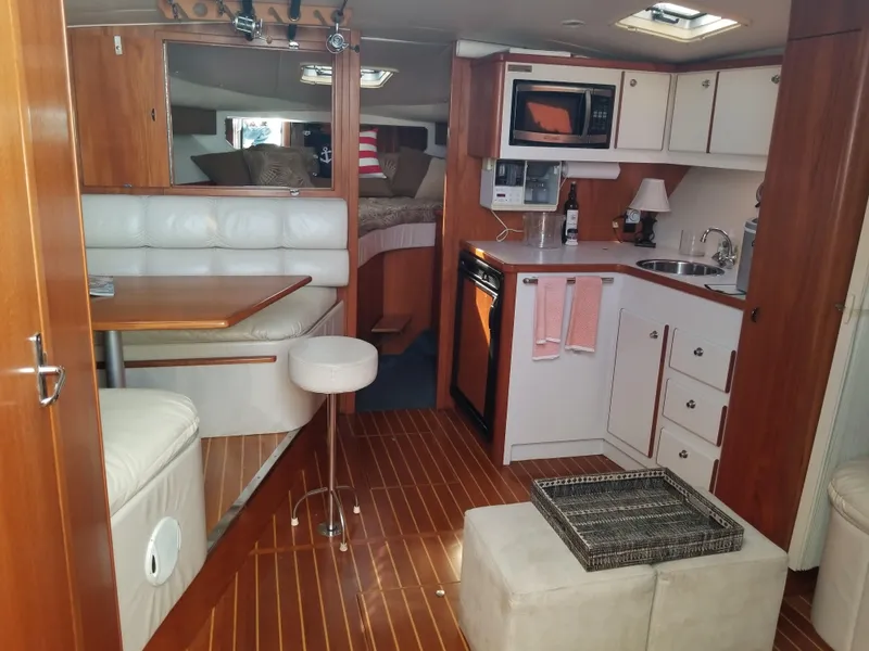 Looking into Salon from Companionway