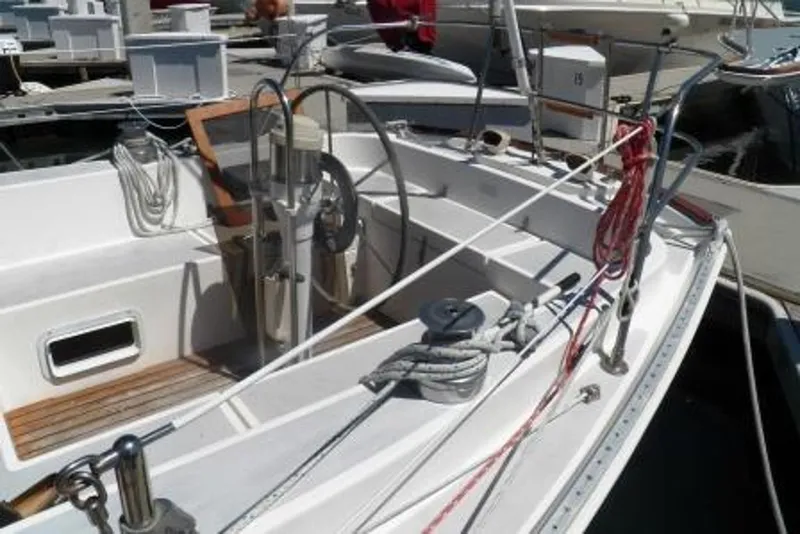 HELM AND COCKPIT