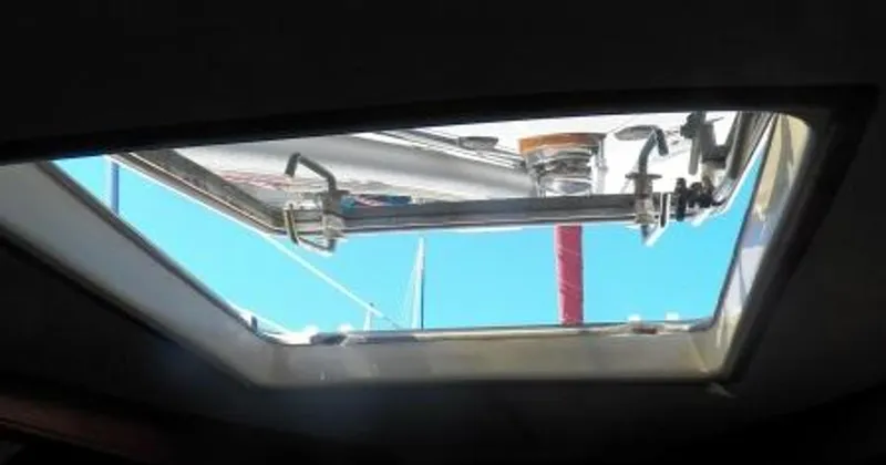 CLOSE UP OF SALONG HATCH.