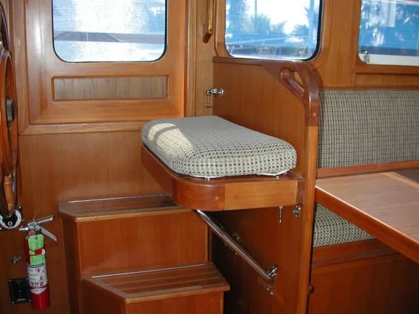 Helm seat before new leather