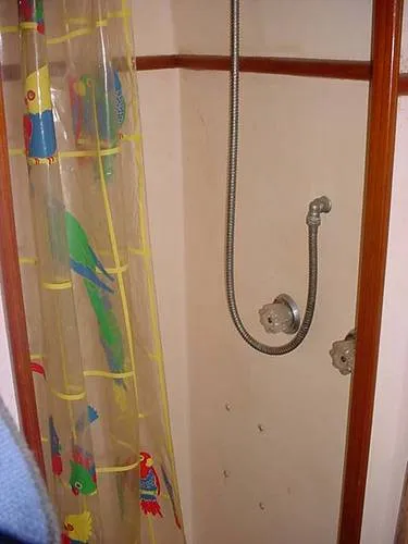 stall shower in aft head