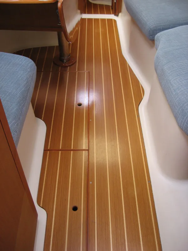 Varnished Cabin Sole