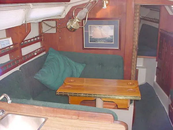 Companionway Forward to Port Salon Area