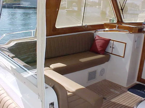 Bridge deck seating