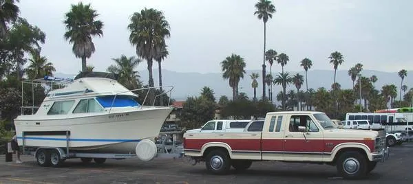 Boat + trailer + truck
