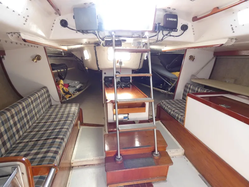 Interior looking aft