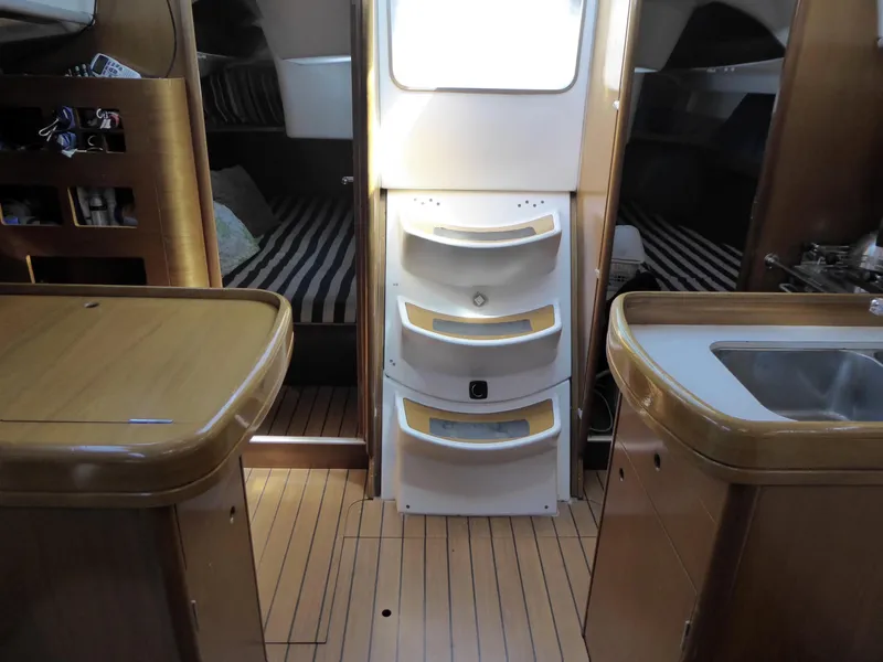 Interior looking aft