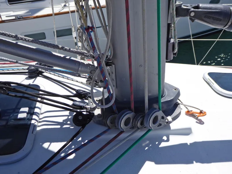 Base of mast