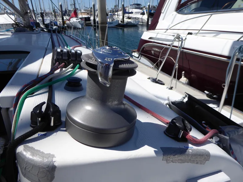 Starboard winch