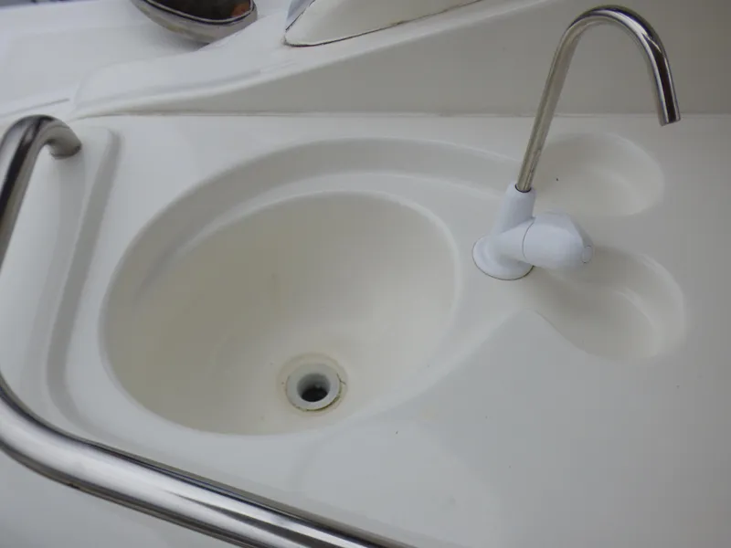 Sink on 2001 Cruisers Yachts 340 Express.