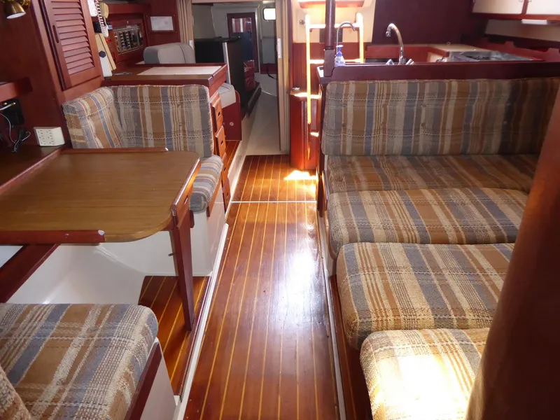 Interior looking aft