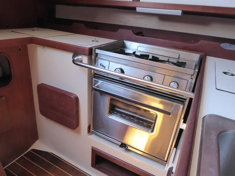2-burner stove-oven