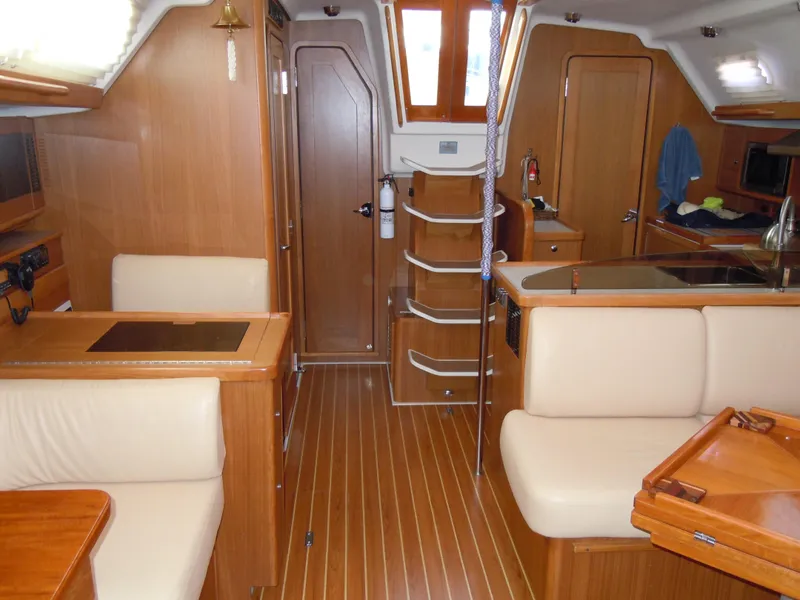 Main Salon looking aft