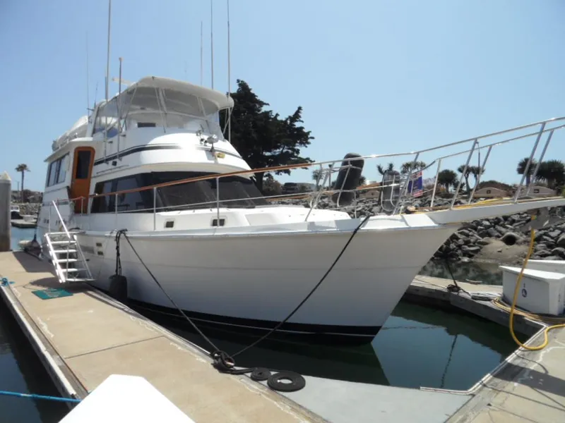 1986 Gulfstar 49 Motoryacht Stabilized