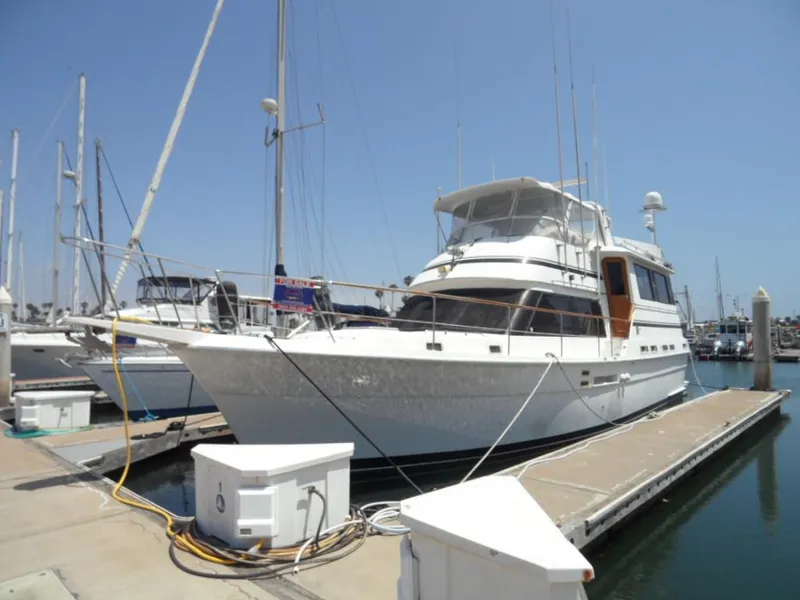 1986 Gulfstar 49 Motoryacht Stabilized