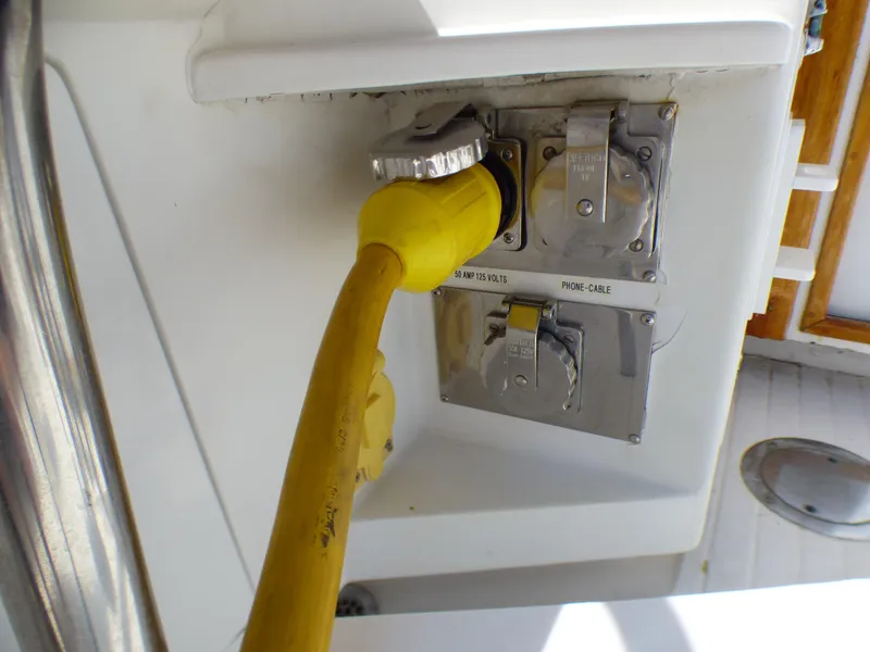 Starboard Side Shore Power Hook Up
