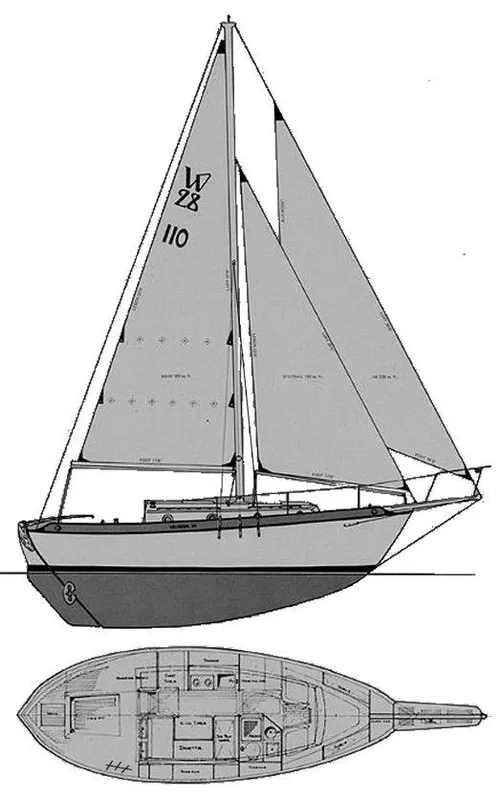 1976 Westsail 28