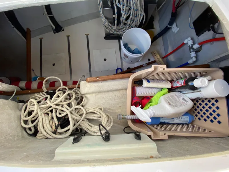 Port sail locker