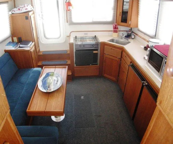 Interior looking aft