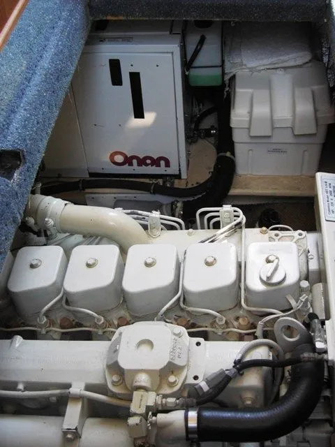Engine, Genset, Batteries