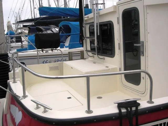 Aft deck