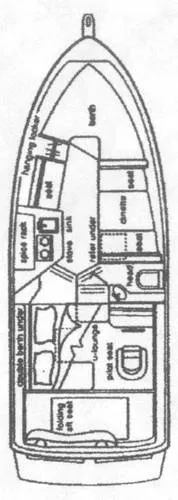 1988 Bayliner Cierra Sunbridge 2655