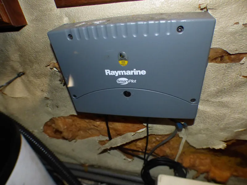 Raymarine Smart Pilot Control Unit in Engine Room