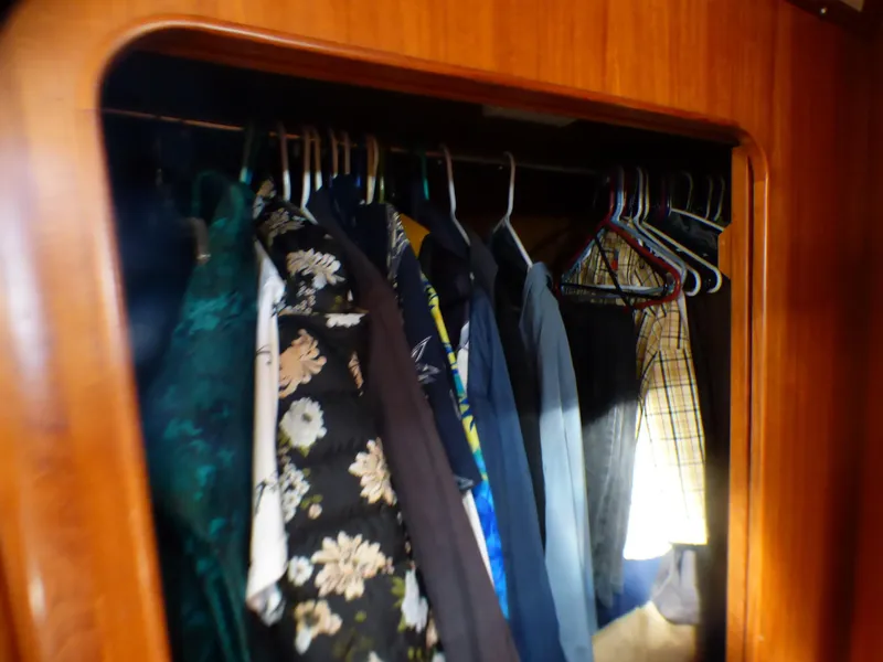 Hanging Locker in Aft Cabin