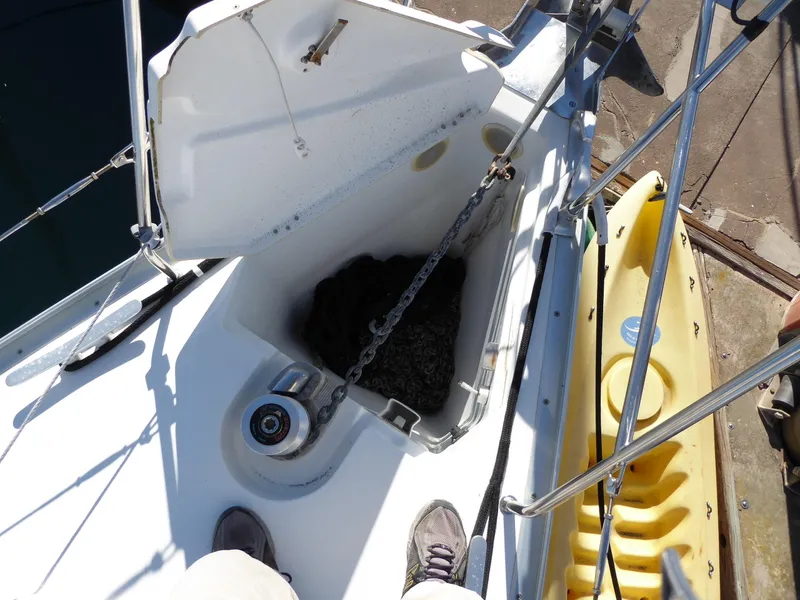 Chain Locker and Windlass