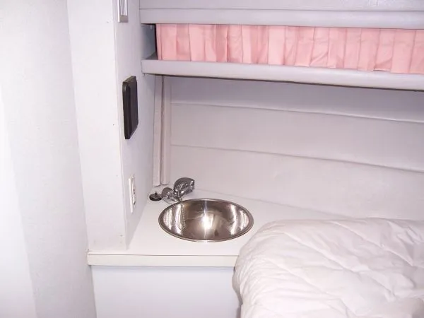 Sink in stateroom