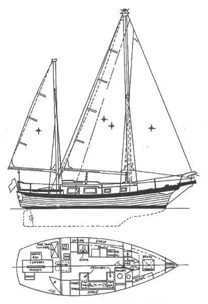 1982 Formosa 30 Ketch