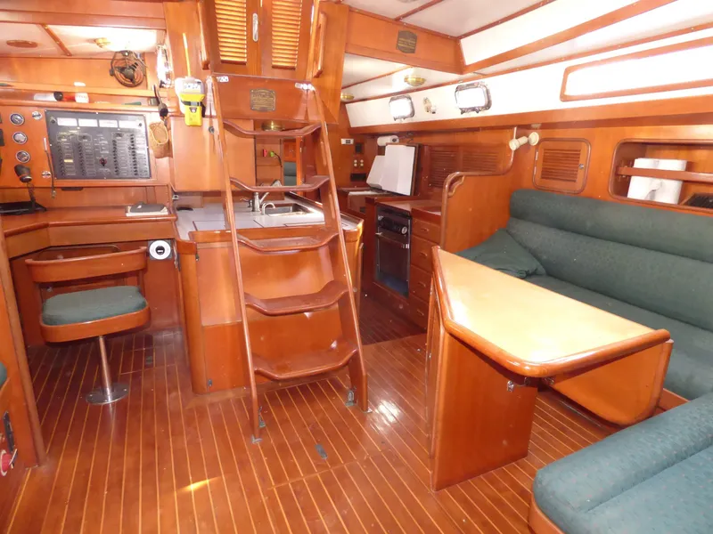 Main Salon looking aft