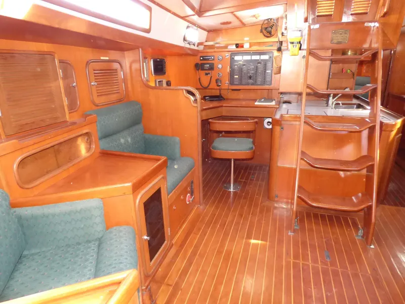 Main Salon looking aft