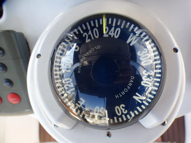 Compass at Helm Station-Safety