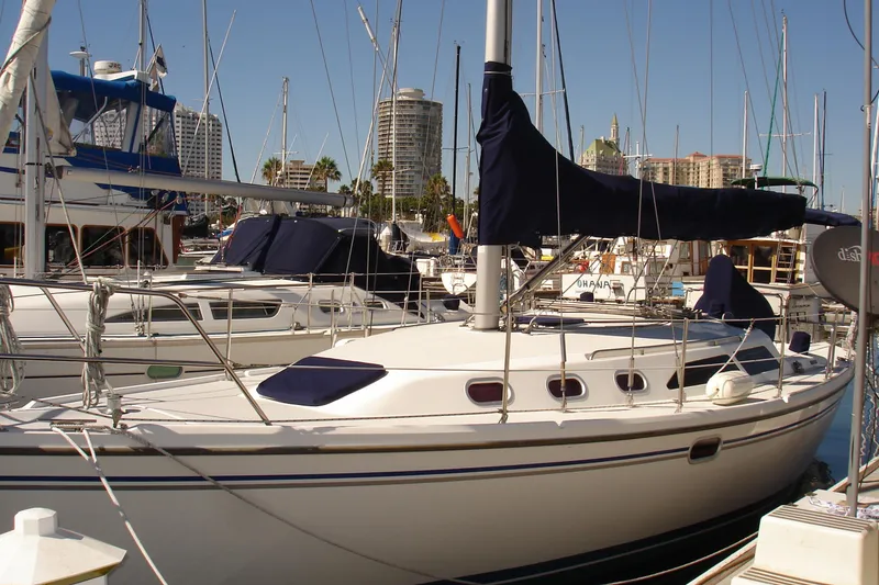 Port-looking aft