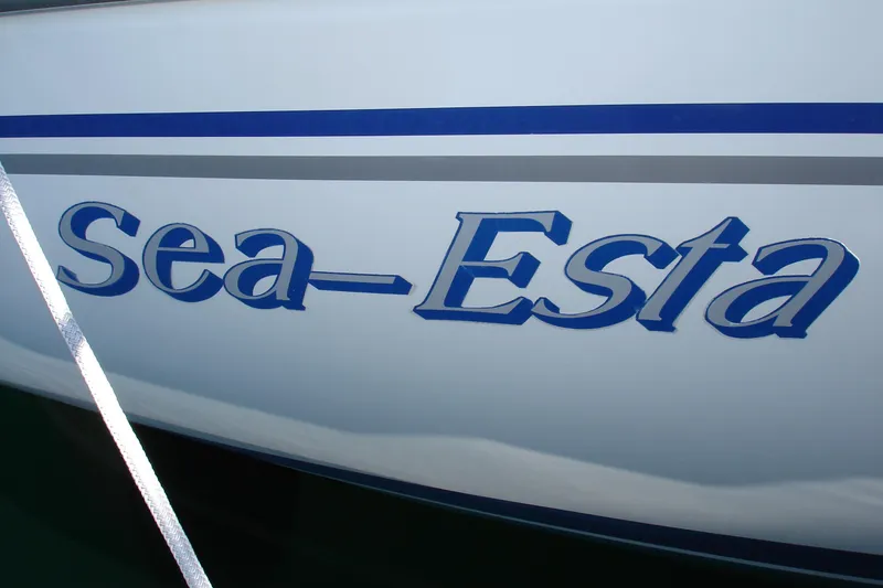 Name on side of boat