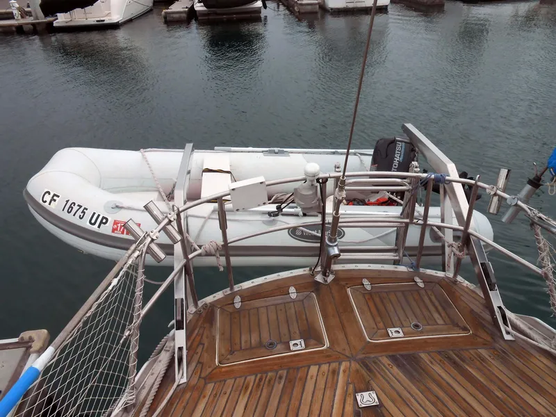 Tender and davit