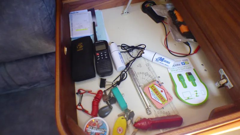 Nav station storage