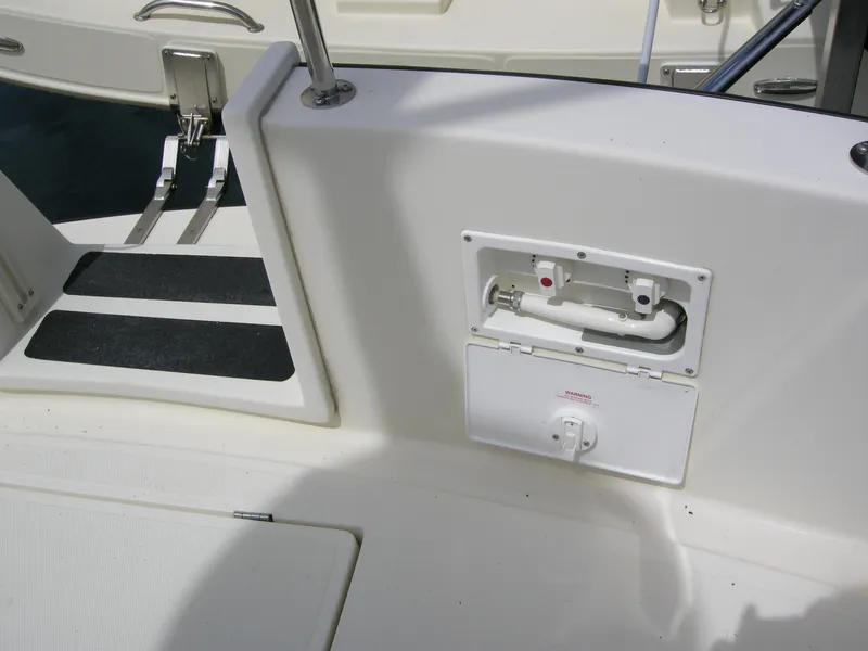 Transom door & shower