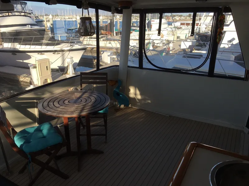 Aft deck area