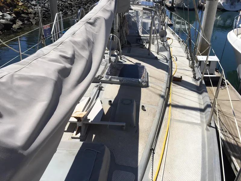 Looking aft port side