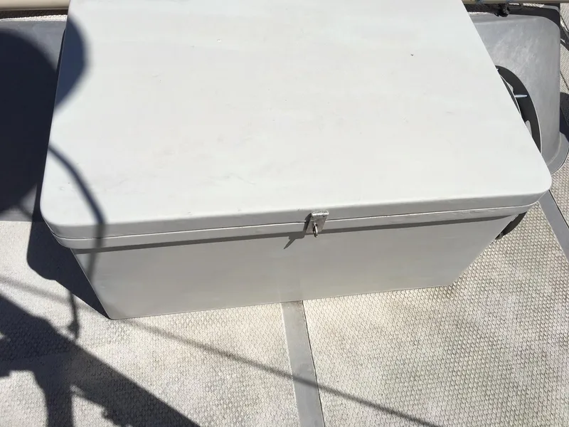 Aft deck storage box