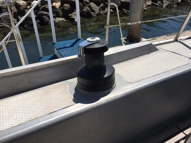 Starboard pirm winch