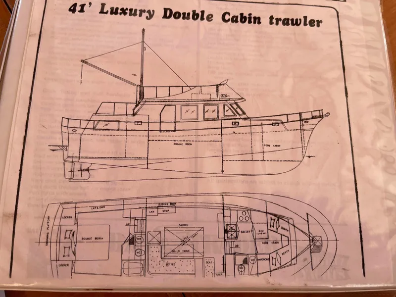 1985 Hershine 41 Trawler