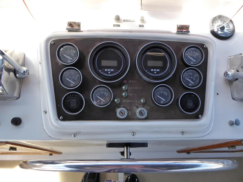 Flybridge Engine Panel