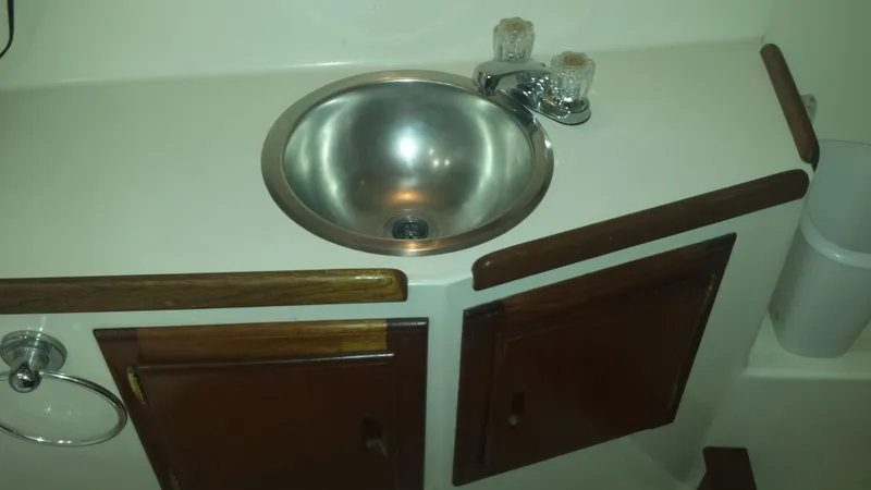 Vanity in Head w/ New Faucet