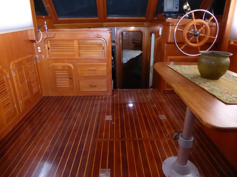 Interior looking forward