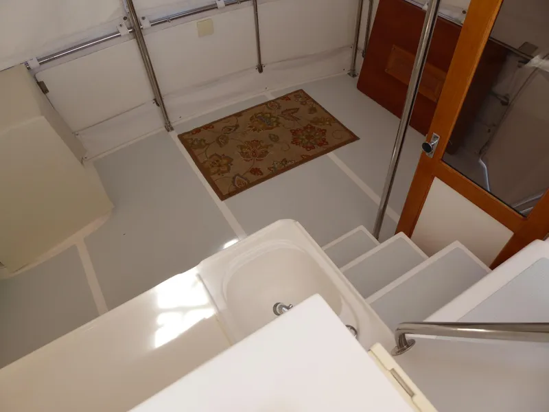 Aft deck stairs